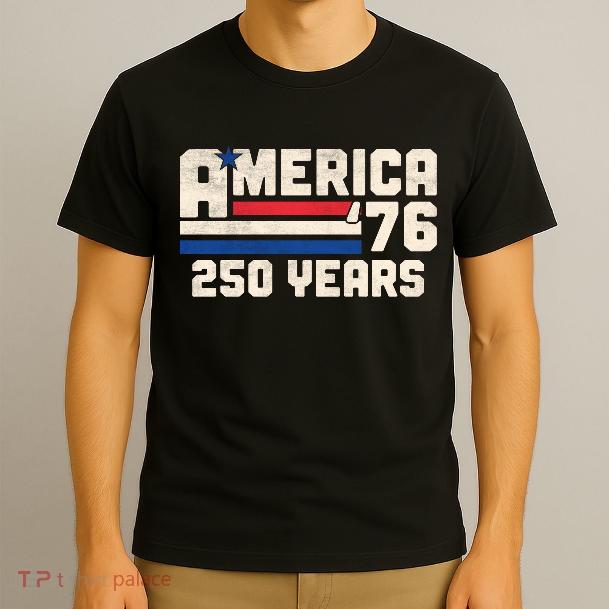 America Retro 250 Years 250th Anniversary USA 1776 T-Shirt