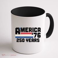 America Retro 250 Years 250th Anniversary USA 1776 Coffee Mug thumb 1