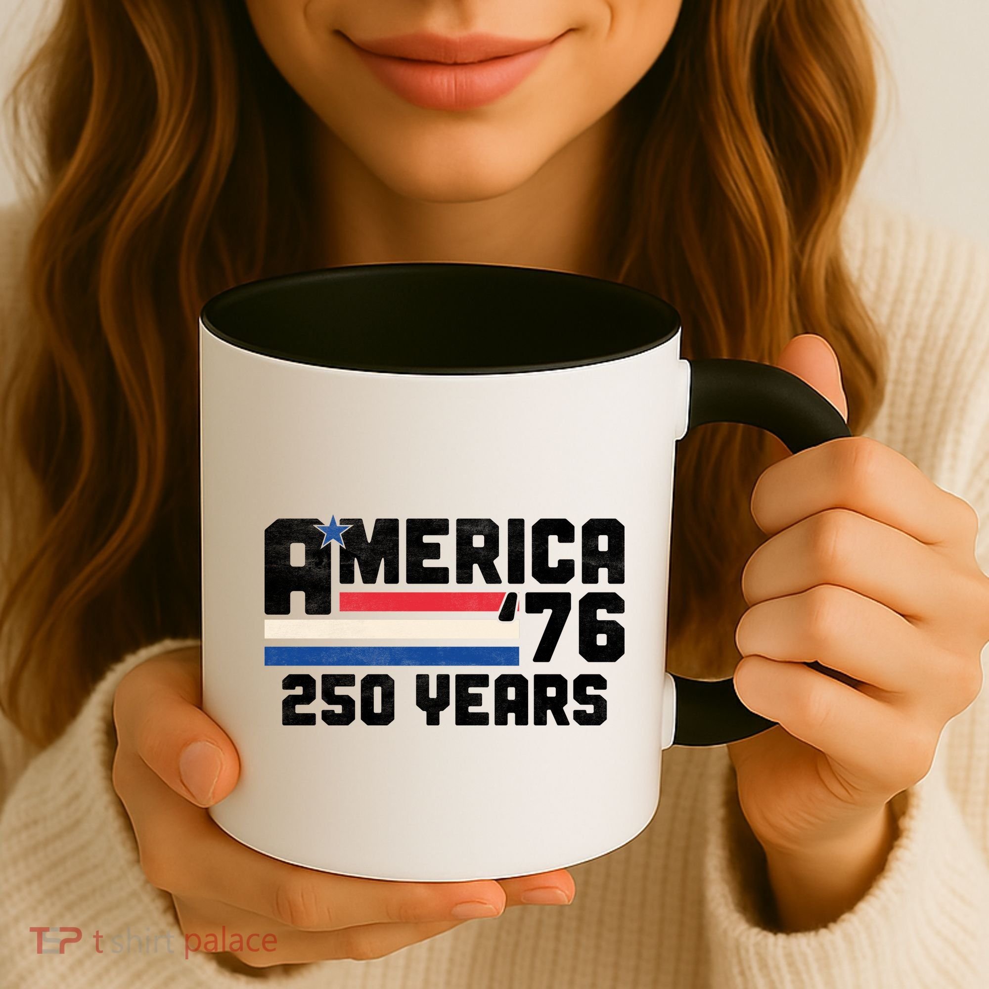 America Retro 250 Years 250th Anniversary USA 1776 Coffee Mug