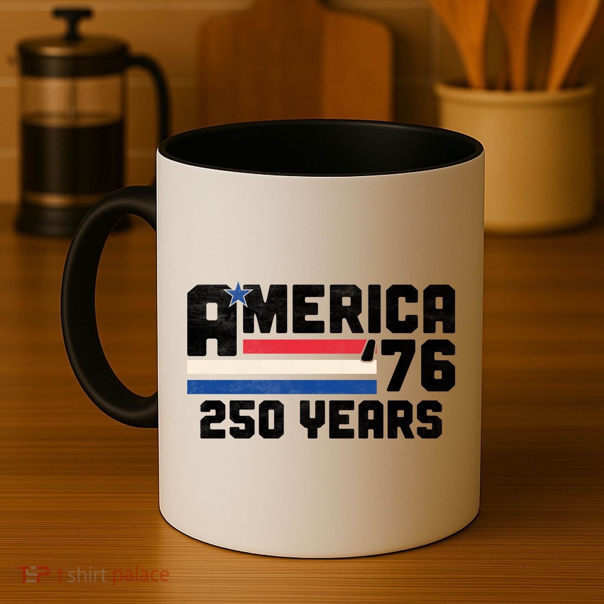 America Retro 250 Years 250th Anniversary USA 1776 Coffee Mug