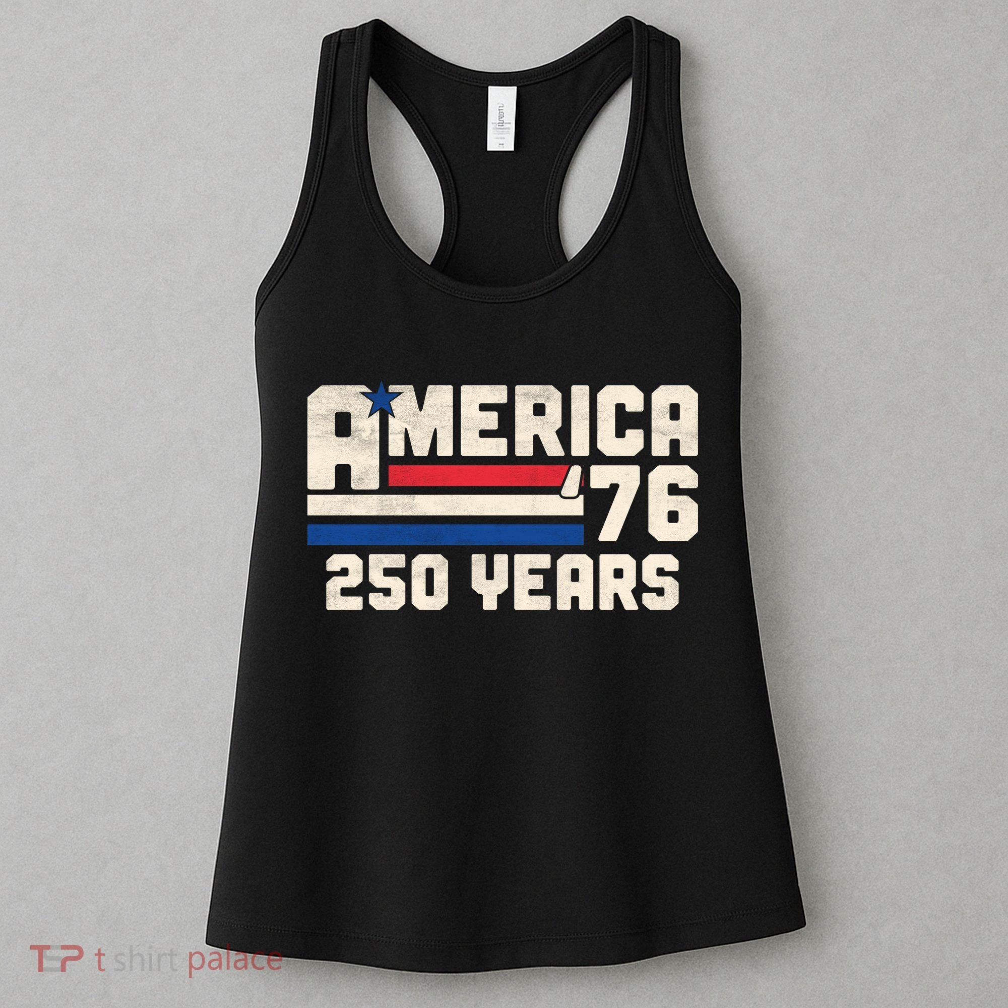 America Retro 250 Years 250th Anniversary USA 1776 Women's Tank Top
