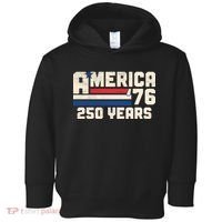 America Retro 250 Years 250th Anniversary USA 1776 Toddler Hoodie thumb 0