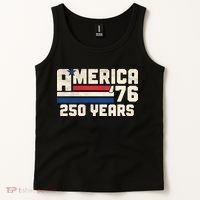 America Retro 250 Years 250th Anniversary USA 1776 Tank Top thumb 2