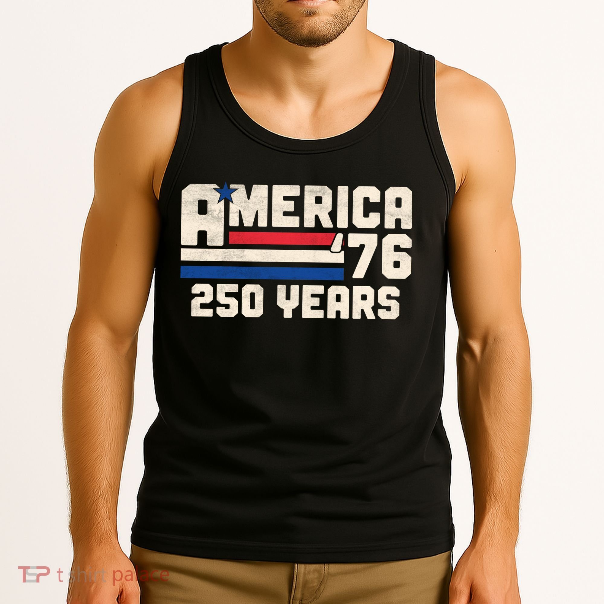 America Retro 250 Years 250th Anniversary USA 1776 Tank Top