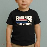 America Retro 250 Years 250th Anniversary USA 1776 Toddler T-Shirt thumb 2
