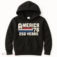 America Retro 250 Years 250th Anniversary USA 1776 Kids Hoodie thumb 0