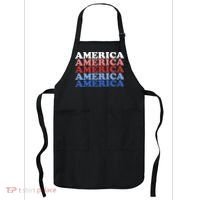 America Retro 4th Of July Apron thumb 0