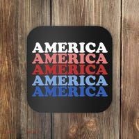America Retro 4th Of July Coaster thumb 0