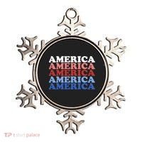 America Retro 4th Of July Ornament thumb 0