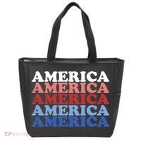 America Retro 4th Of July Tote Bag thumb 0