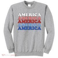 America Retro 4th Of July Sweatshirt thumb 0