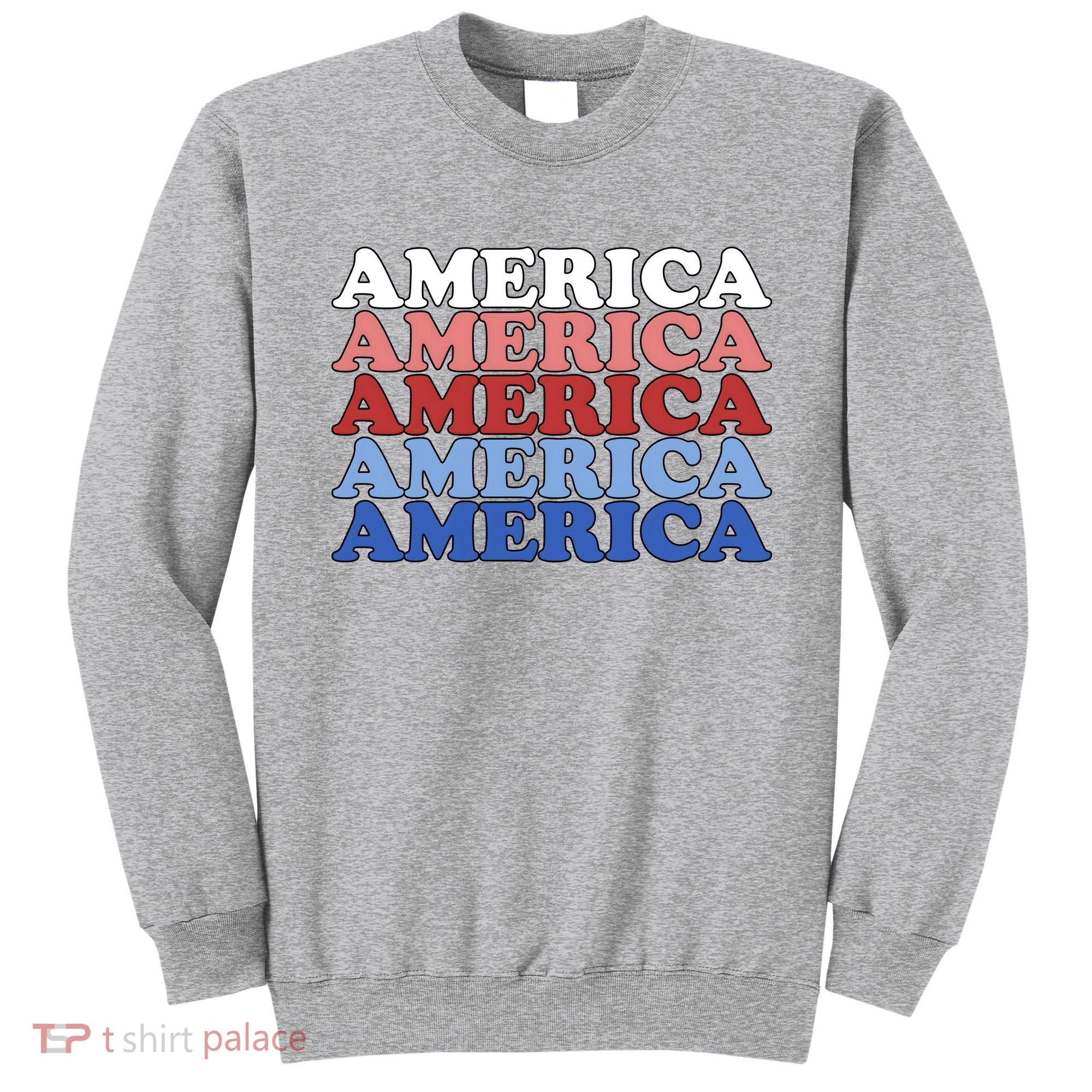 America Retro 4th Of July Sweatshirt