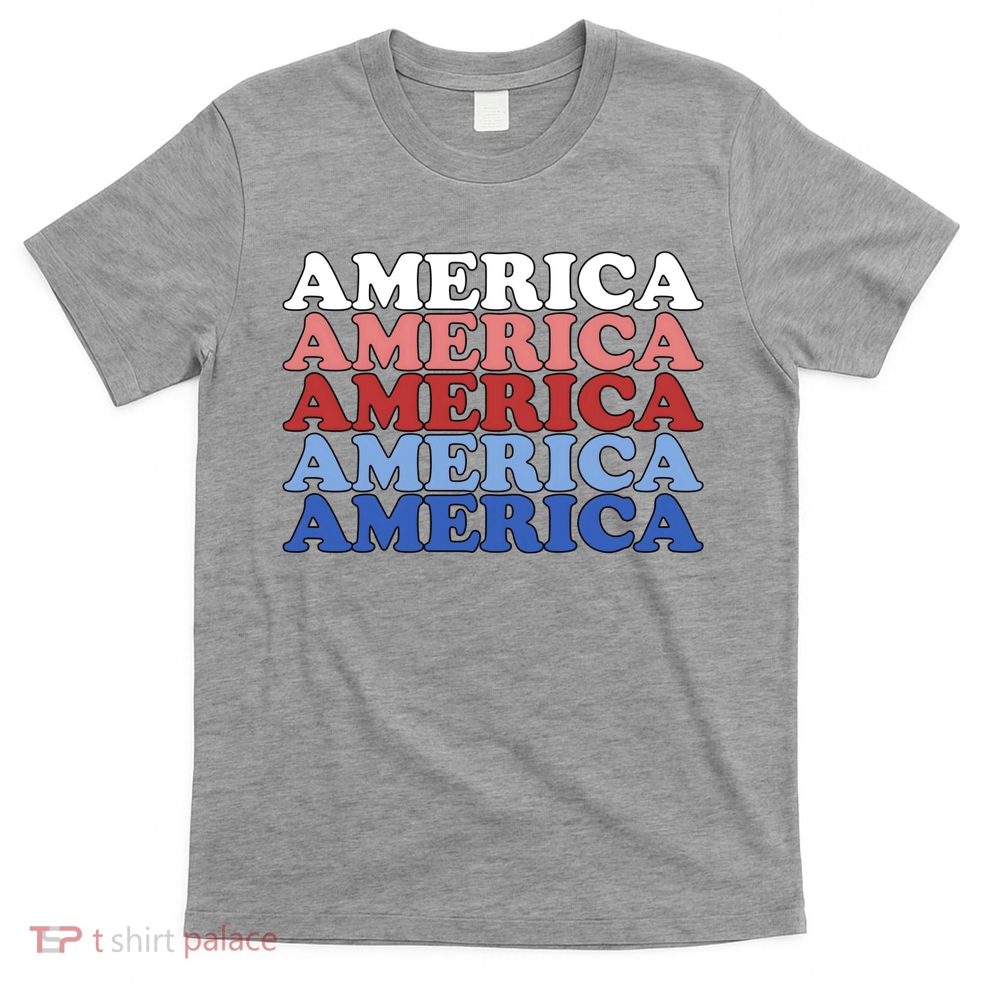 America Retro 4th Of July T-Shirt