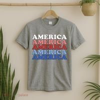 America Retro 4th Of July T-Shirt thumb 2