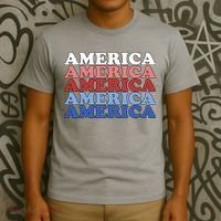 America Retro 4th Of July T-Shirt thumb 3
