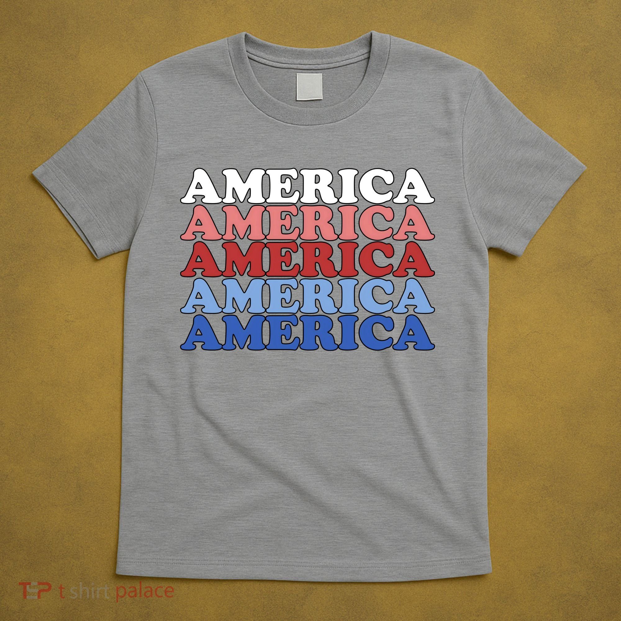 America Retro 4th Of July T-Shirt