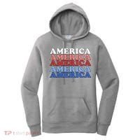 America Retro 4th Of July Women's Hoodie thumb 0