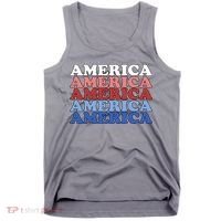 America Retro 4th Of July Tank Top thumb 0