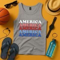 America Retro 4th Of July Tank Top thumb 4