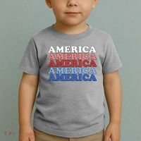 America Retro 4th Of July Toddler T-Shirt thumb 2