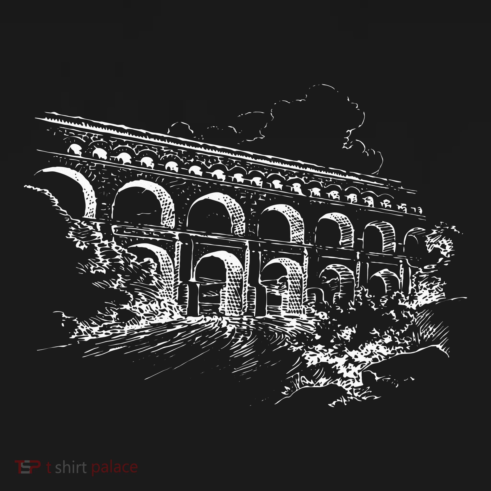 Ancient Roman Aqueduct Rome Aqueduct Of Segovia Long Sleeve Shirt
