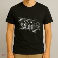 Ancient Roman Aqueduct Rome Aqueduct Of Segovia T-Shirt thumb 3