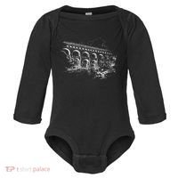 Ancient Roman Aqueduct Rome Aqueduct Of Segovia Baby Long Sleeve Bodysuit thumb 0