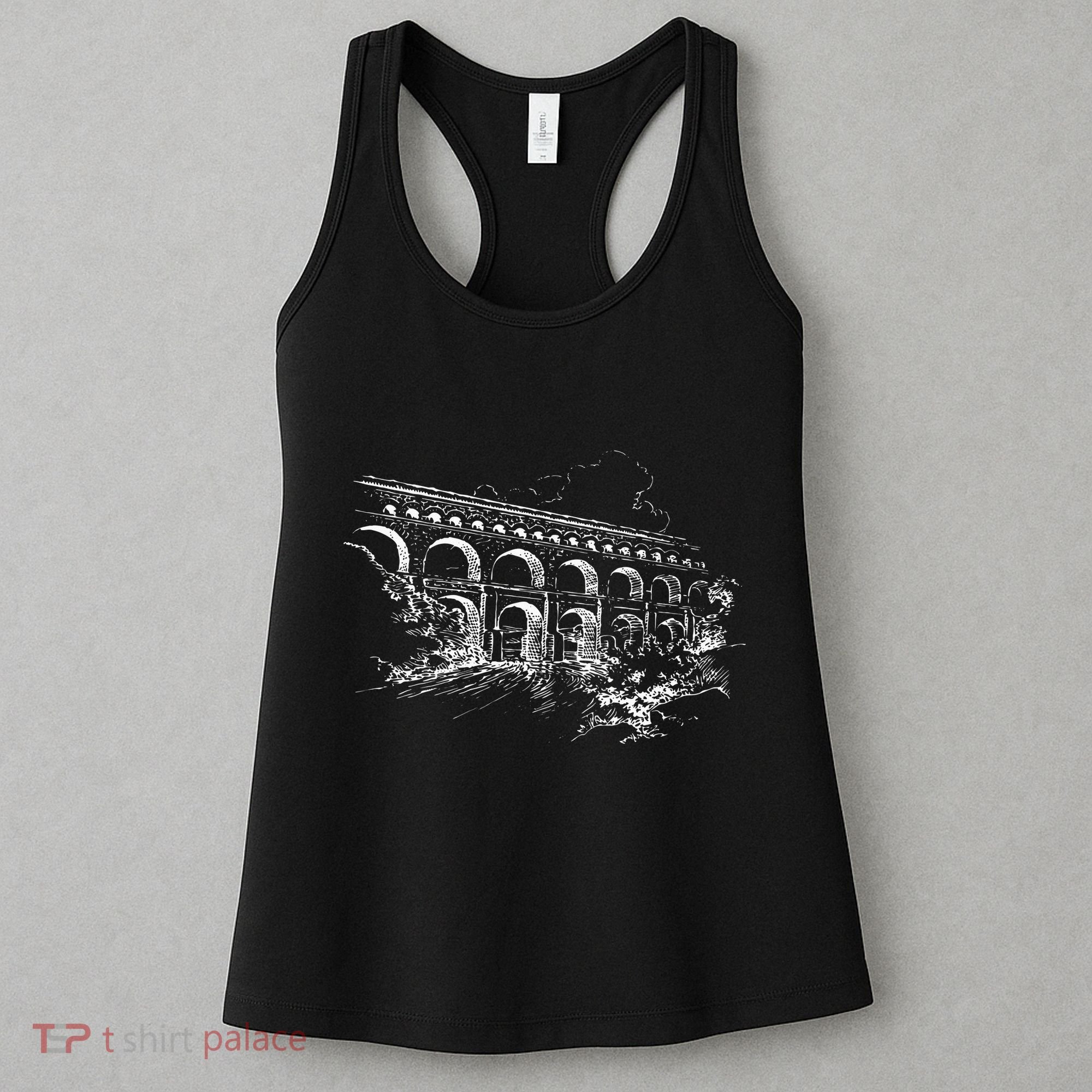 Ancient Roman Aqueduct Rome Aqueduct Of Segovia Women's Tank Top