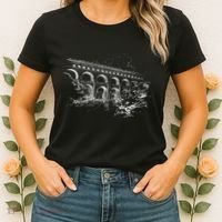 Ancient Roman Aqueduct Rome Aqueduct Of Segovia Women's T-Shirt thumb 2