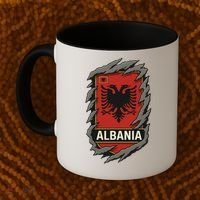 Albania Ripped Away  Coffee Mug thumb 2