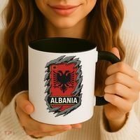Albania Ripped Away  Coffee Mug thumb 3