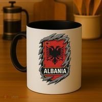 Albania Ripped Away  Coffee Mug thumb 4