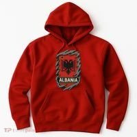 Albania Ripped Away  Hoodie thumb 0