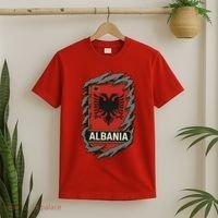 Albania Ripped Away  T-Shirt thumb 2
