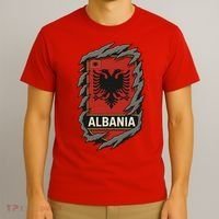 Albania Ripped Away  T-Shirt thumb 3