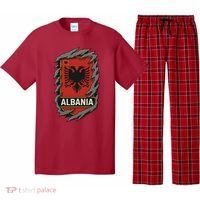 Albania Ripped Away  Pajama Set thumb 0