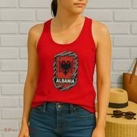 Albania Ripped Away  Women's Tank Top thumb 2