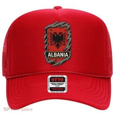 Albania Ripped Away  Hat
