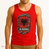Albania Ripped Away  Tank Top thumb 3