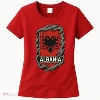 Albania Ripped Away  Women's T-Shirt thumb 0