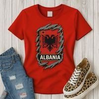 Albania Ripped Away  Women's T-Shirt thumb 3