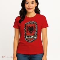 Albania Ripped Away  Women's T-Shirt thumb 4