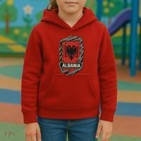Albania Ripped Away  Kids Hoodie thumb 3