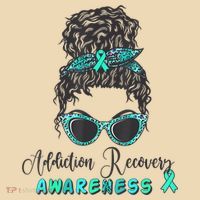 Addiction Recovery Awareness Month Sobriety Support Tote Bag thumb 4