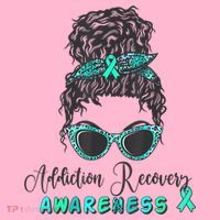 Addiction Recovery Awareness Month Sobriety Support Coaster thumb 2