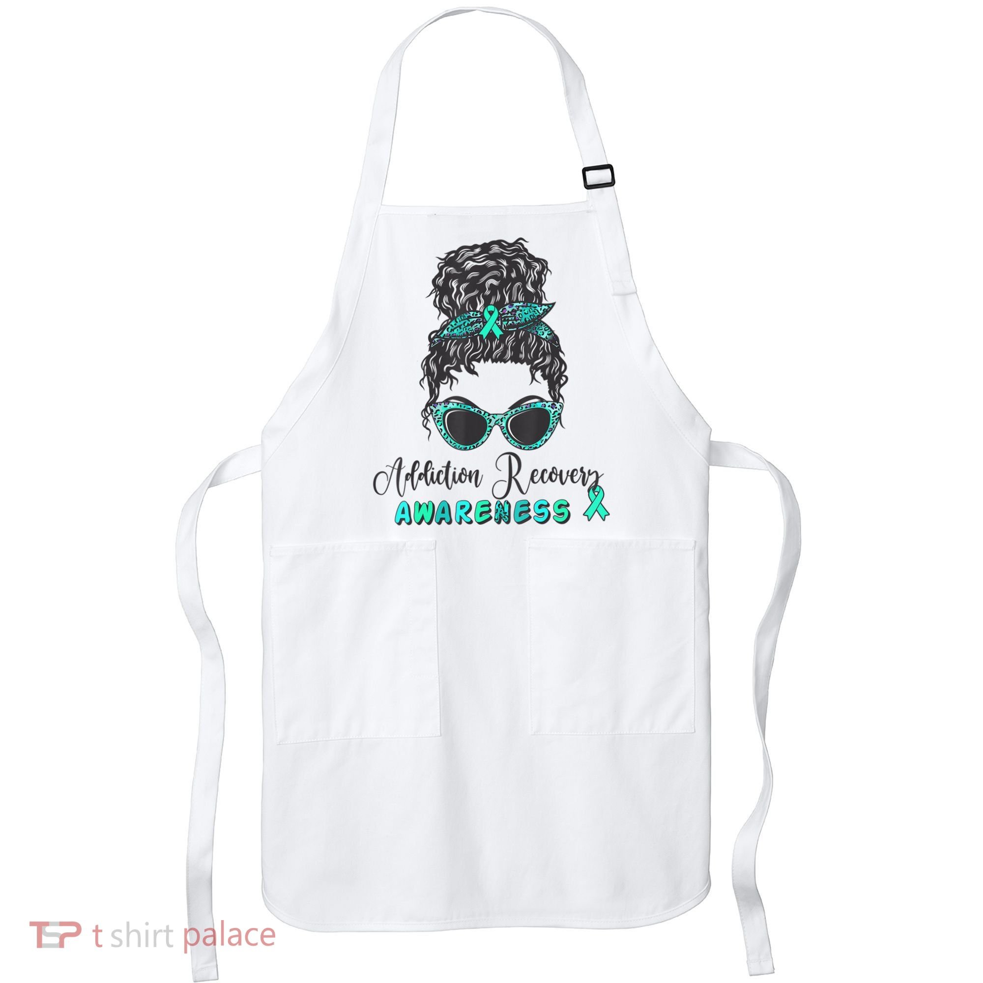 Addiction Recovery Awareness Month Sobriety Support Apron