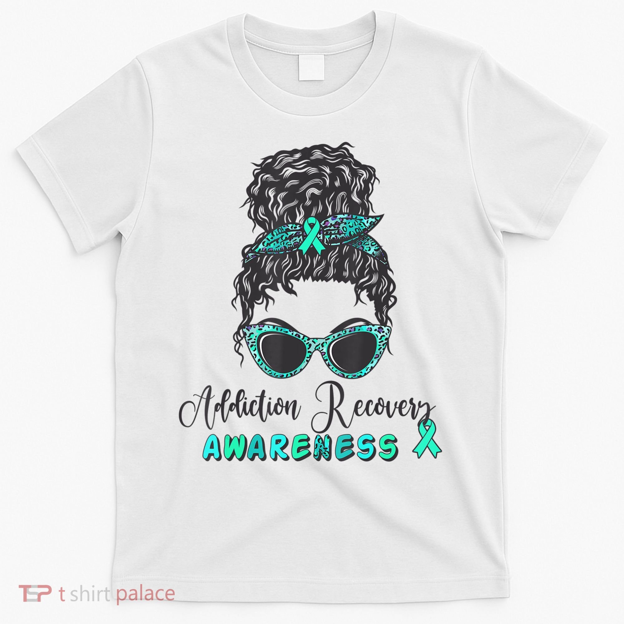 Addiction Recovery Awareness Month Sobriety Support T-Shirt