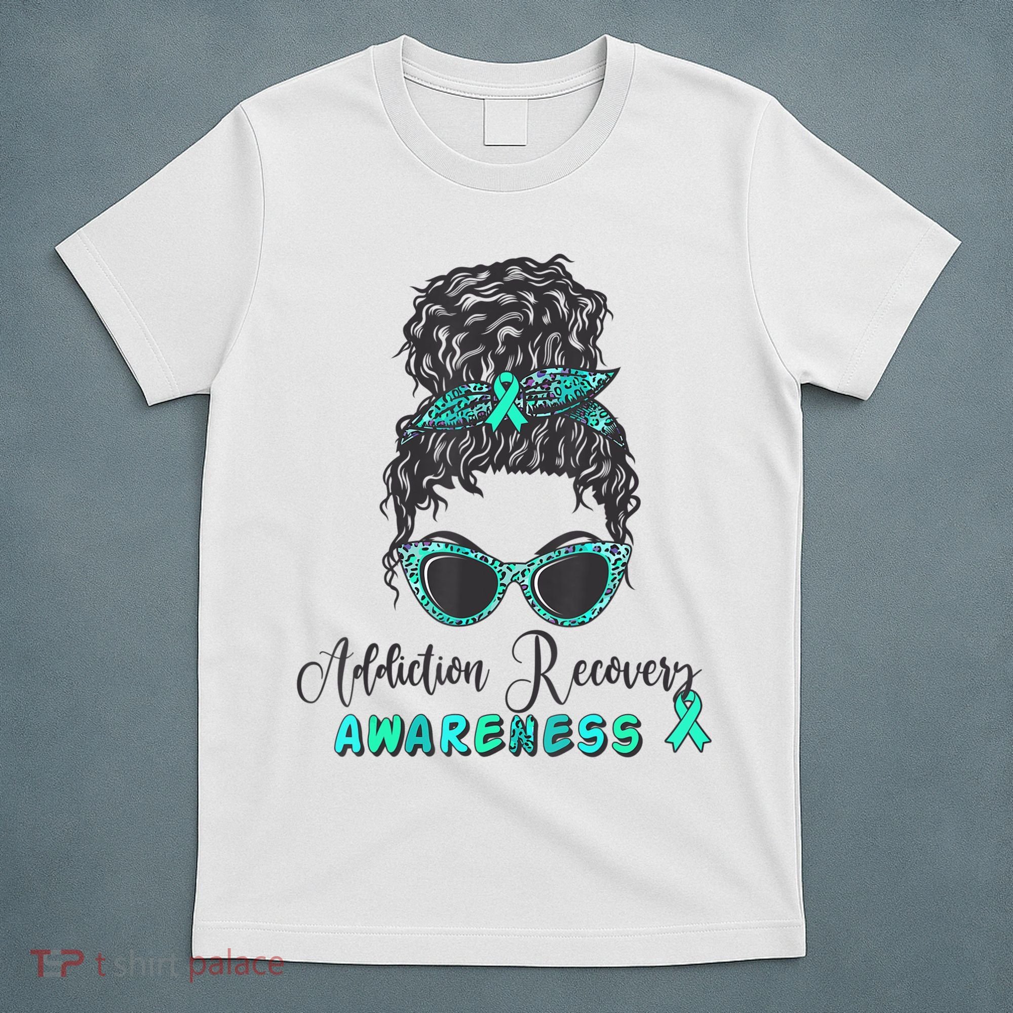 Addiction Recovery Awareness Month Sobriety Support T-Shirt