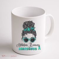 Addiction Recovery Awareness Month Sobriety Support Coffee Mug thumb 1