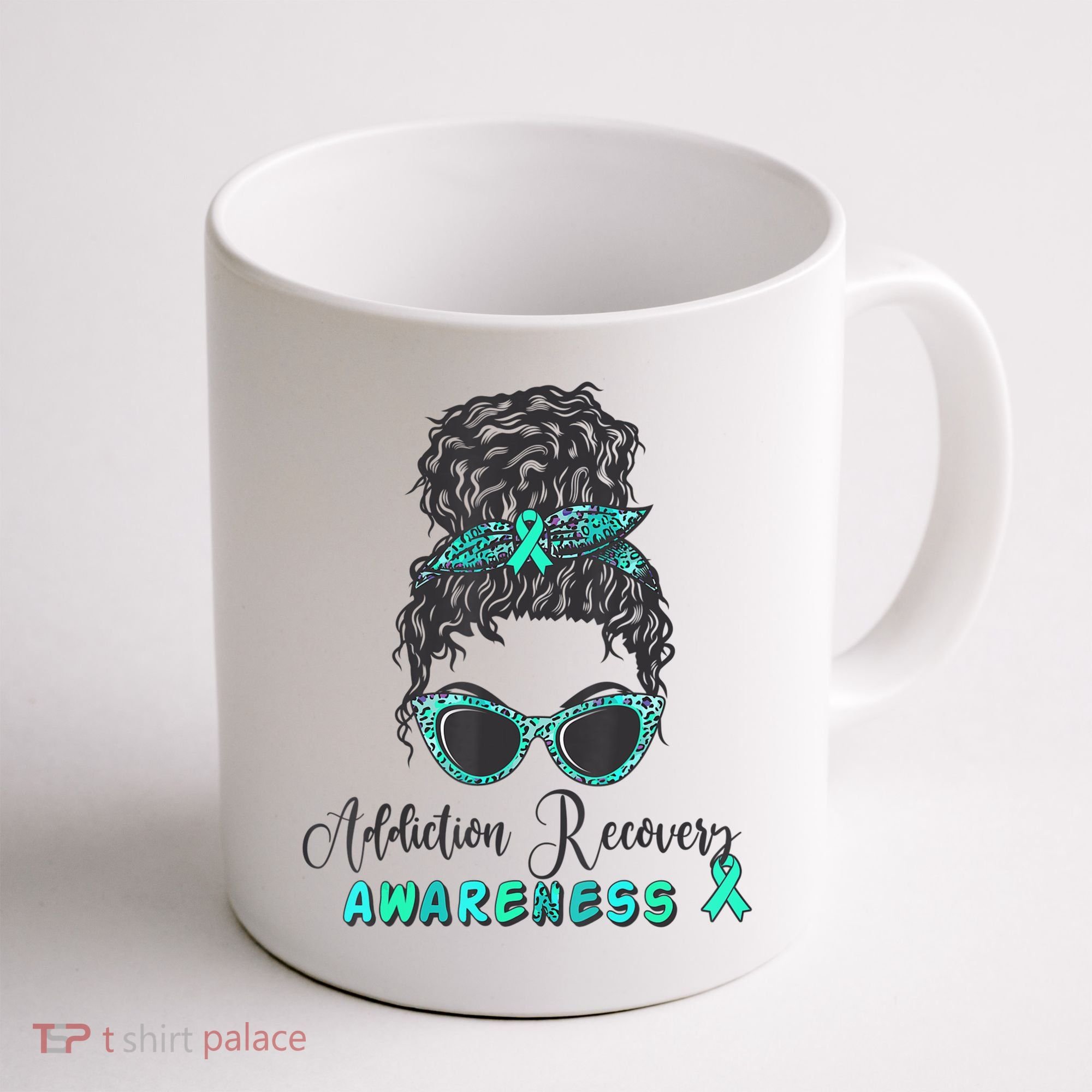 Addiction Recovery Awareness Month Sobriety Support Coffee Mug